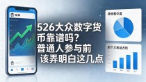 526大众数字货币靠谱吗?普通人参与前该弄明白这几点