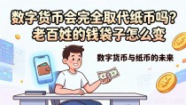 数字货币会完全取代纸币吗?老百姓的钱袋子怎么变