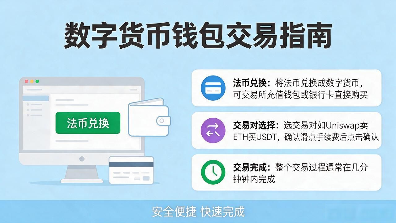 数字货币钱包怎么交易?手把手教你买卖加密资产