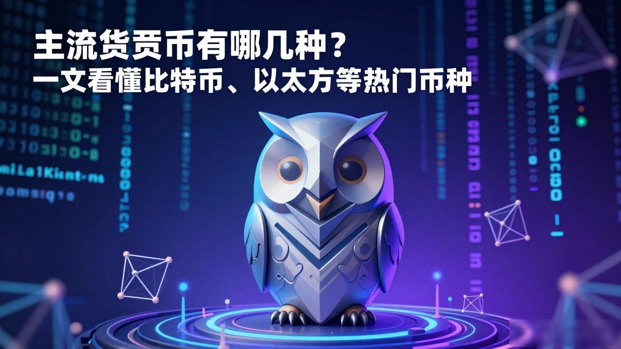 主流数字货币有哪几种?一文看懂比特币以太坊等热门币种