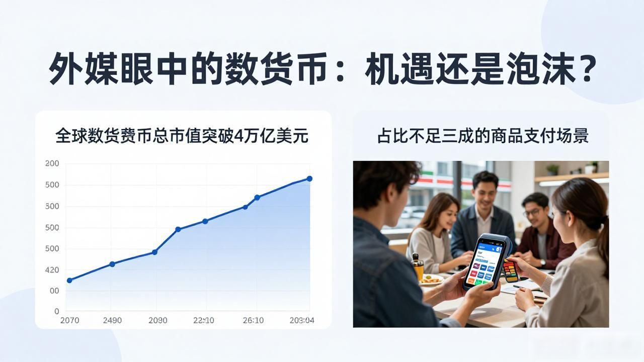 外媒眼中的数字货币:机遇还是泡沫?