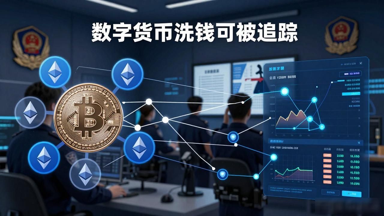 数字货币洗钱好查吗?追踪技术已经成熟了