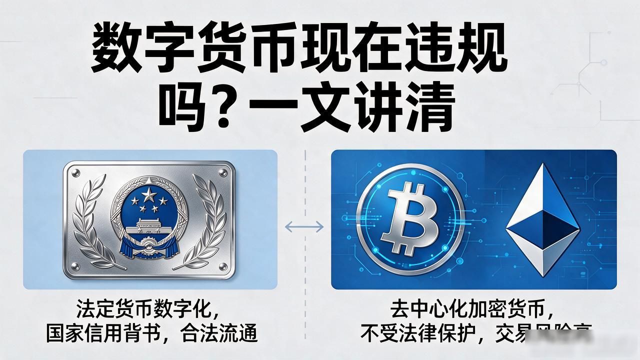 数字货币现在违规吗?一文讲清