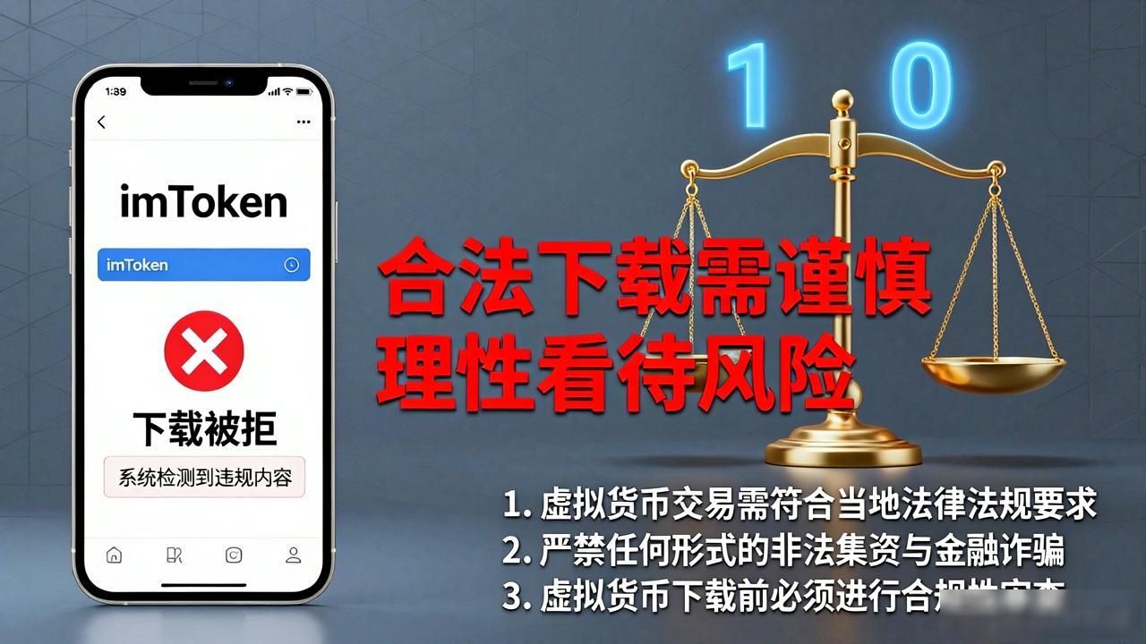 imtoken苹果下载合法吗?官方渠道避坑指南与风险解析