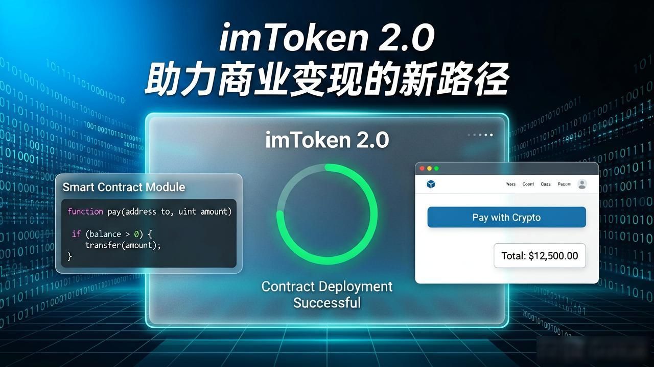 imToken 2.0助力商业变现的新路径
