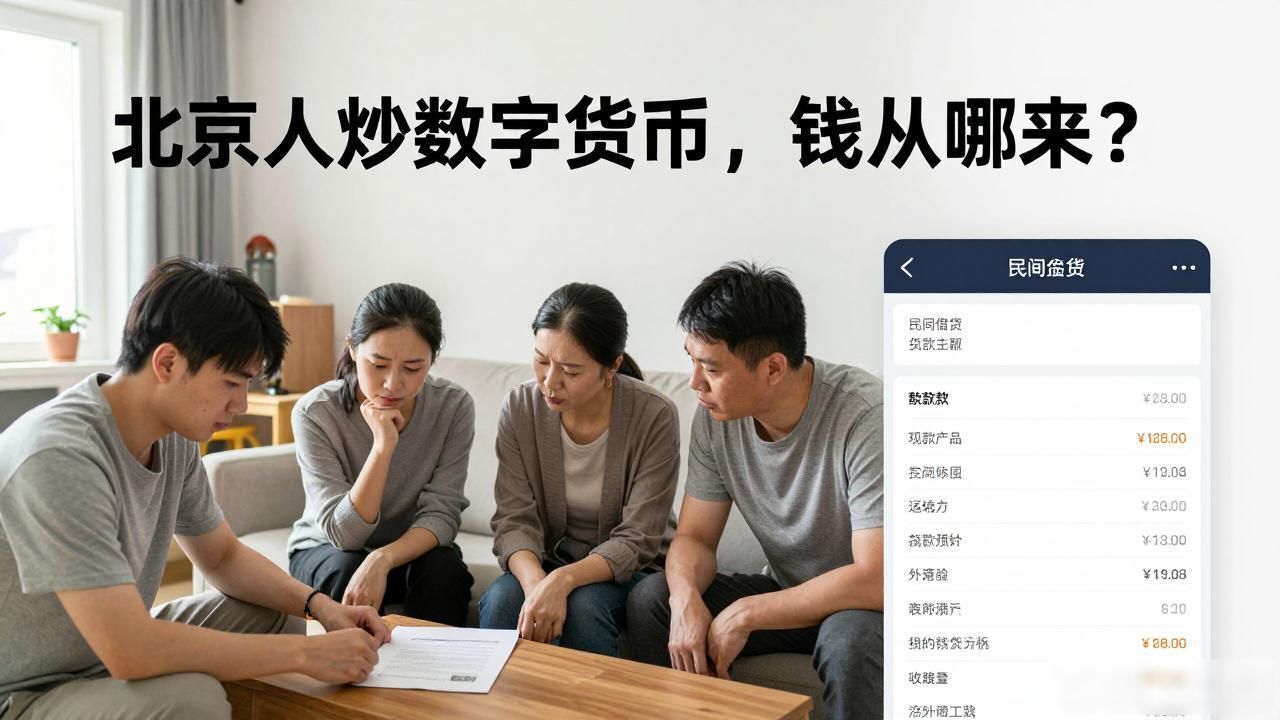 北京人炒数字货币,钱从哪来?