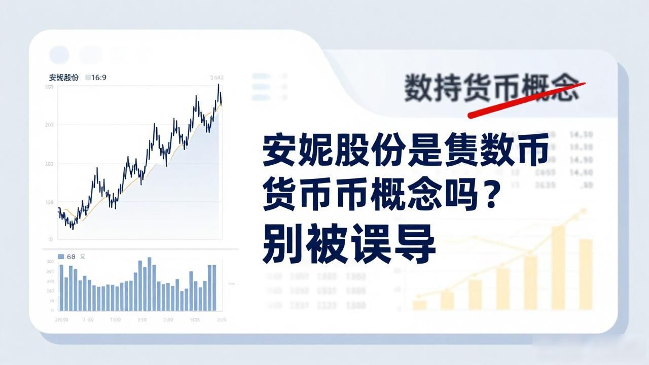 安妮股份是数字货币概念吗?别被误导