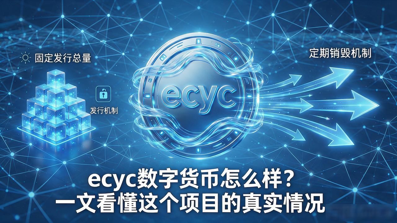 ecyc数字货币怎么样?一文看懂这个项目的真实情况