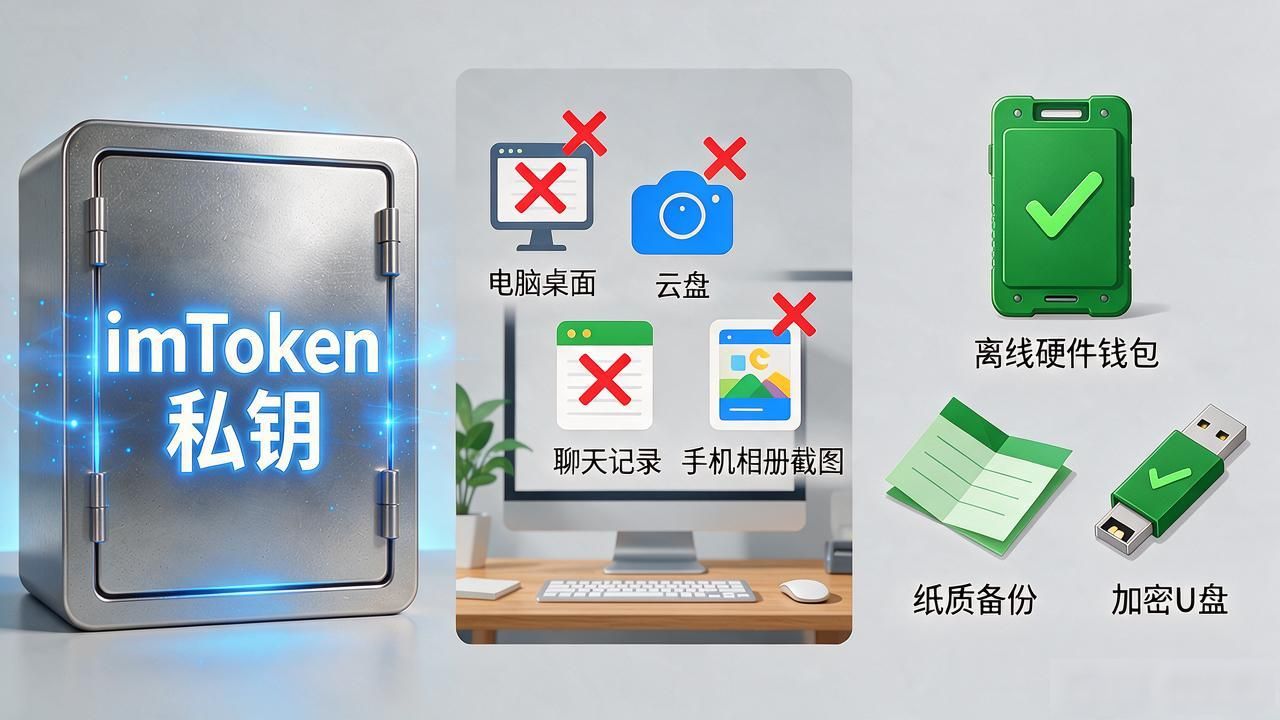 imToken导出私钥怎么保存?别只存备忘录,这些方法更靠谱