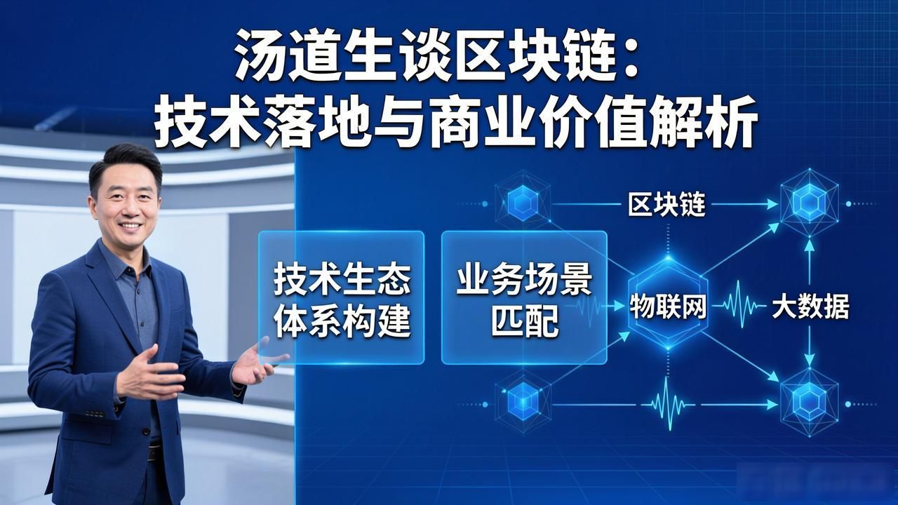 汤道生谈区块链:技术落地与商业价值解析