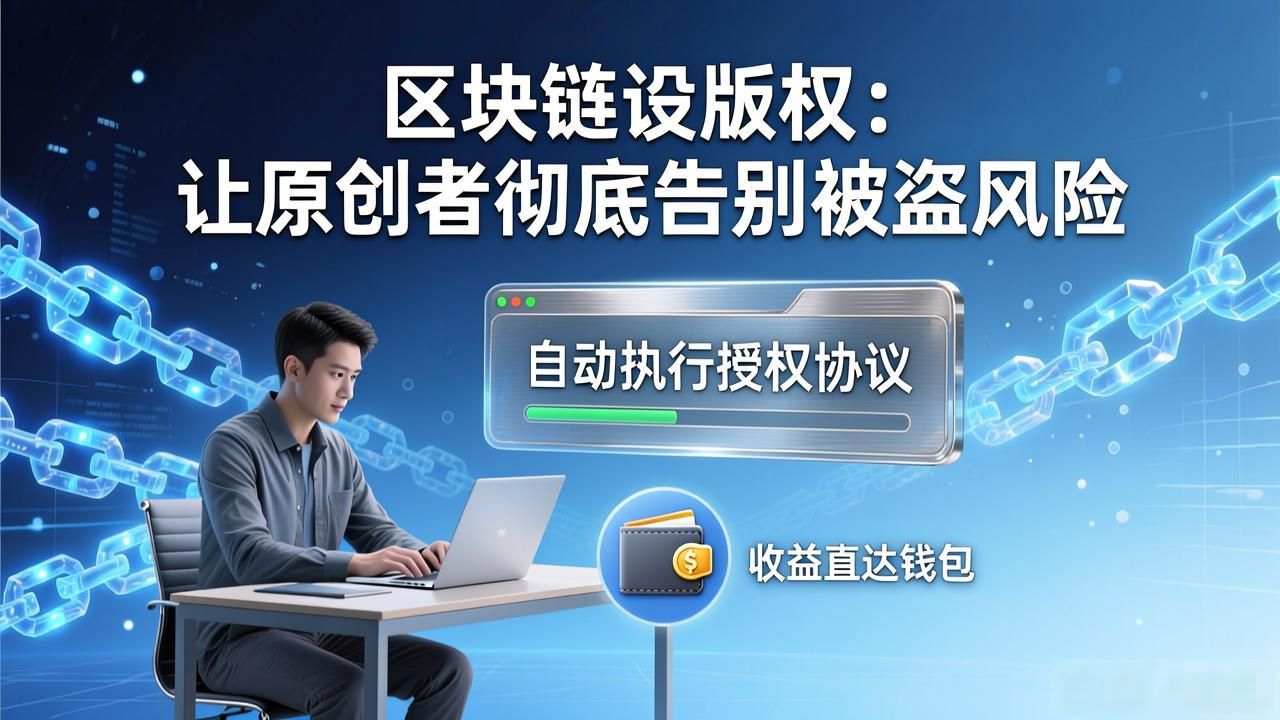 区块链设版权:让原创者彻底告别被盗风险