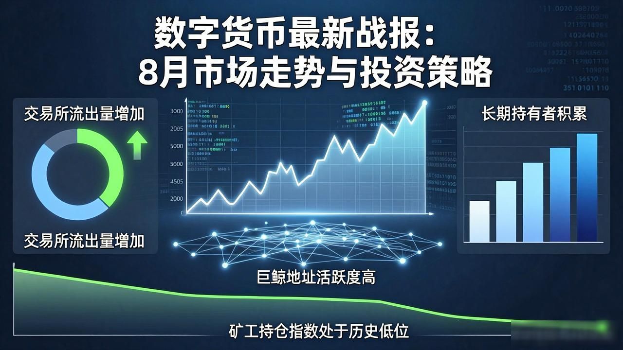 数字货币最新战报:8月市场走势与投资策略