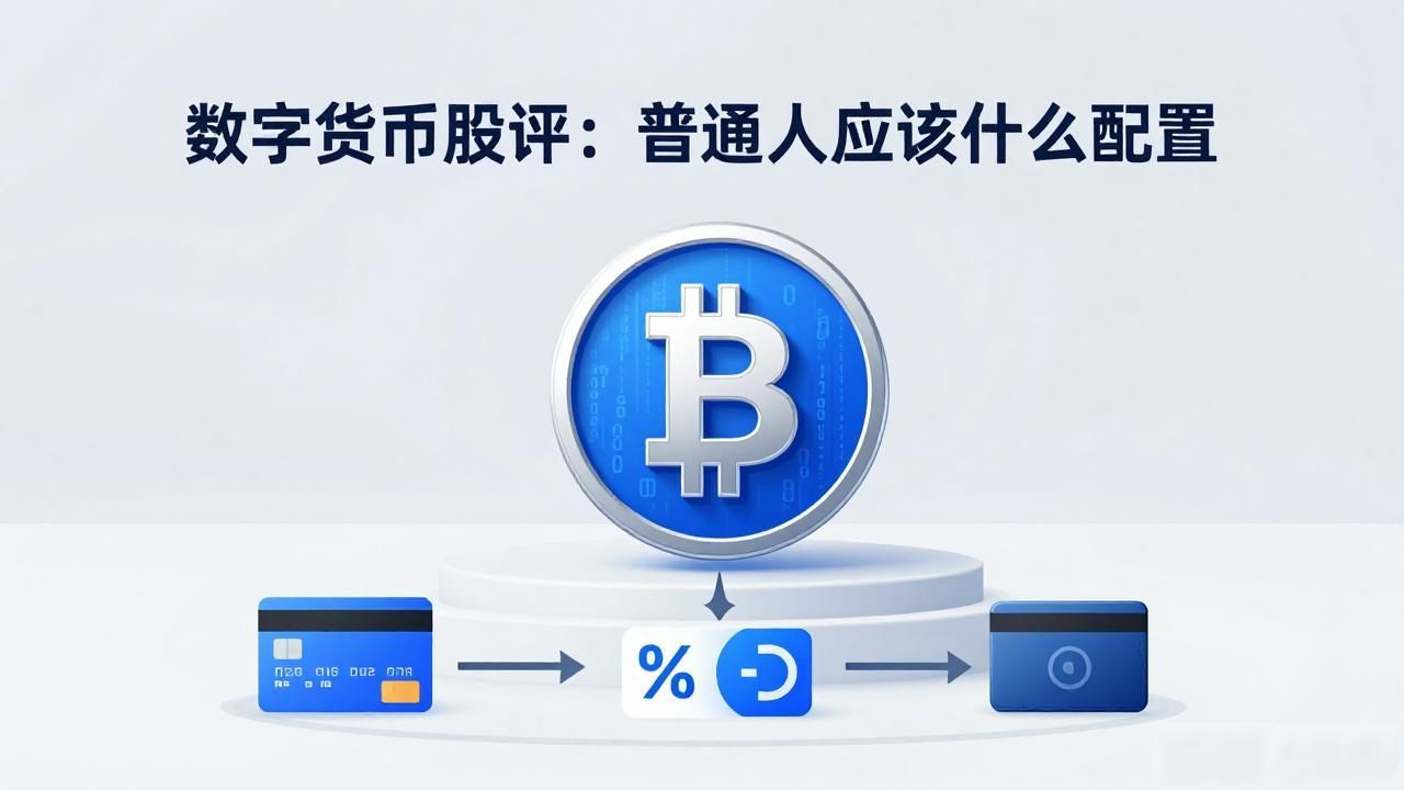数字货币股评:普通人应该怎么配置