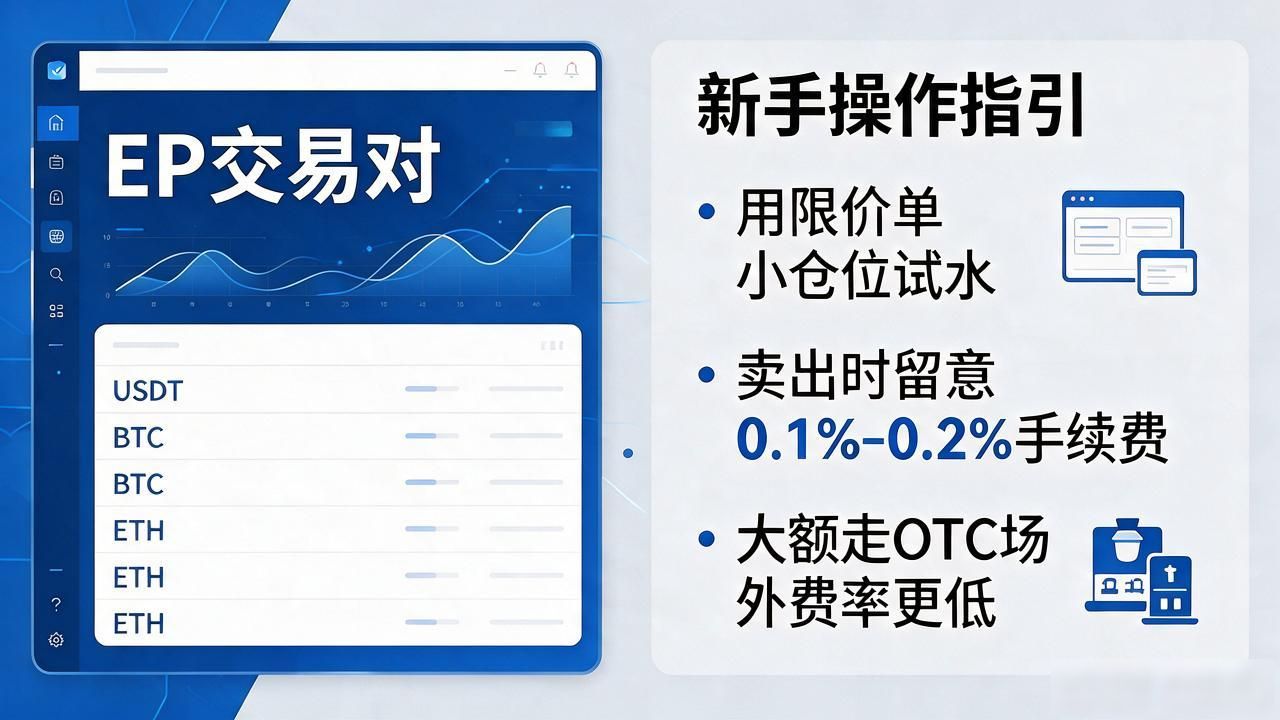 数字货币EP怎么交易?选平台、开户、买卖实操,全流程讲透