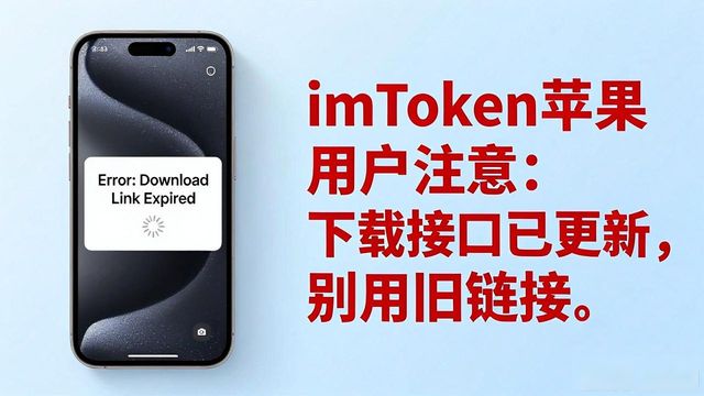imToken苹果用户注意:下载接口已更新,别用旧链接