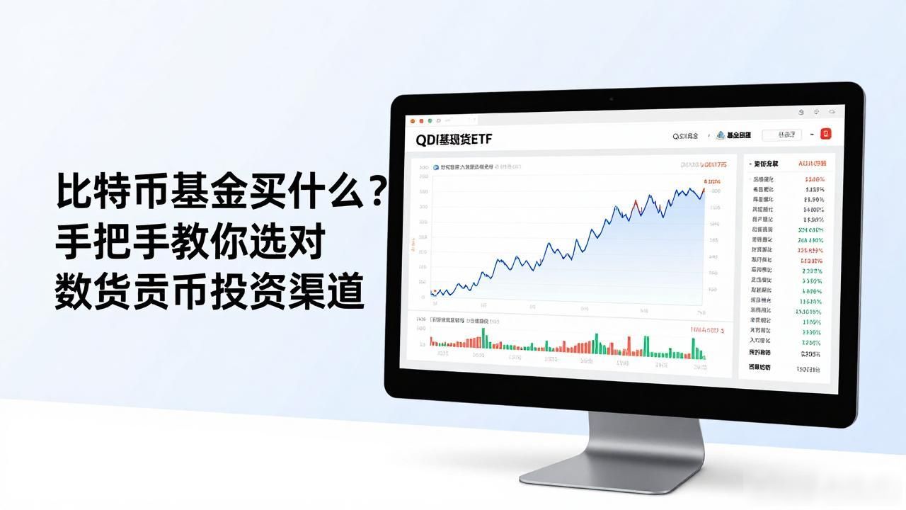 比特币基金买什么?手把手教你选对数字货币投资渠道
