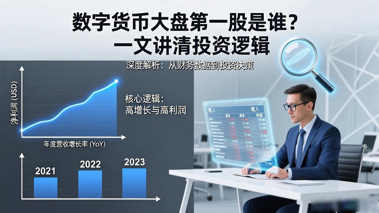 数字货币大盘第一股是谁?一文讲清投资逻辑