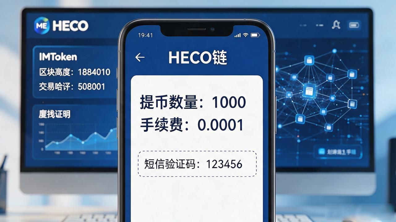 HECO提币到IMToken,地址选错链里面的币就找不回来了