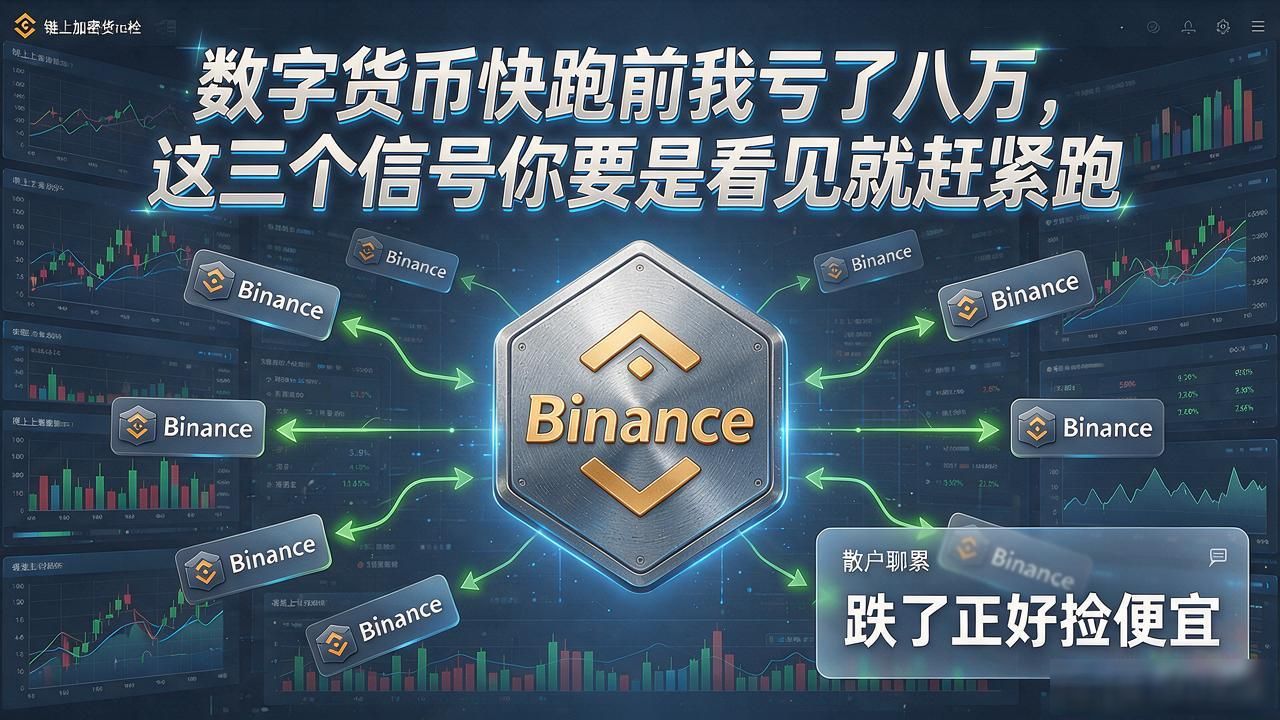 数字货币快跑前我亏了八万,这三个信号你要是看见就赶紧跑