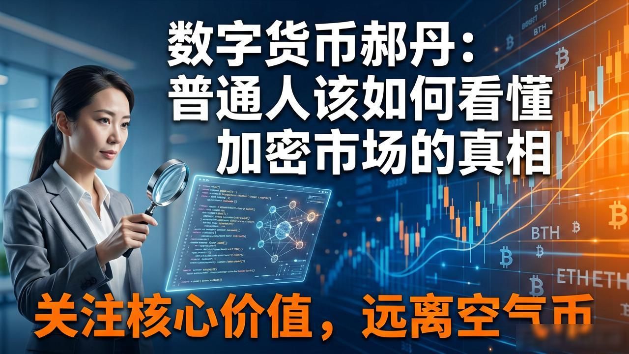 数字货币郝丹:普通人该如何看懂加密市场的真相