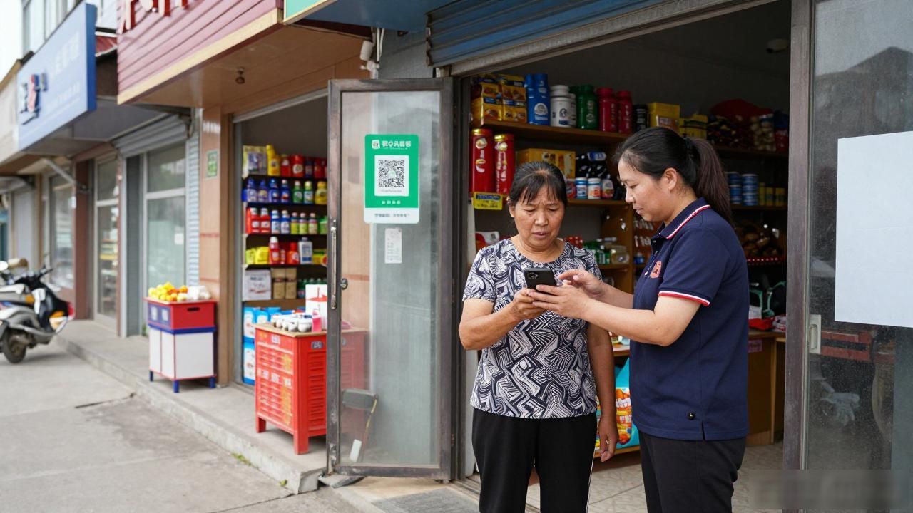 尚义县数字货币落地了,县城小商户收数字人民币到底难不难