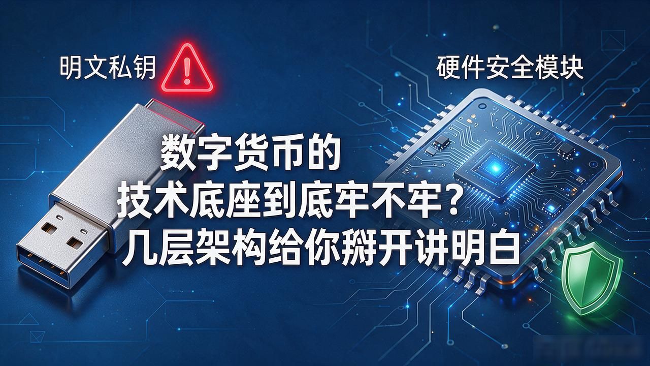 数字货币的技术底座到底牢不牢?几层架构给你掰开讲明白