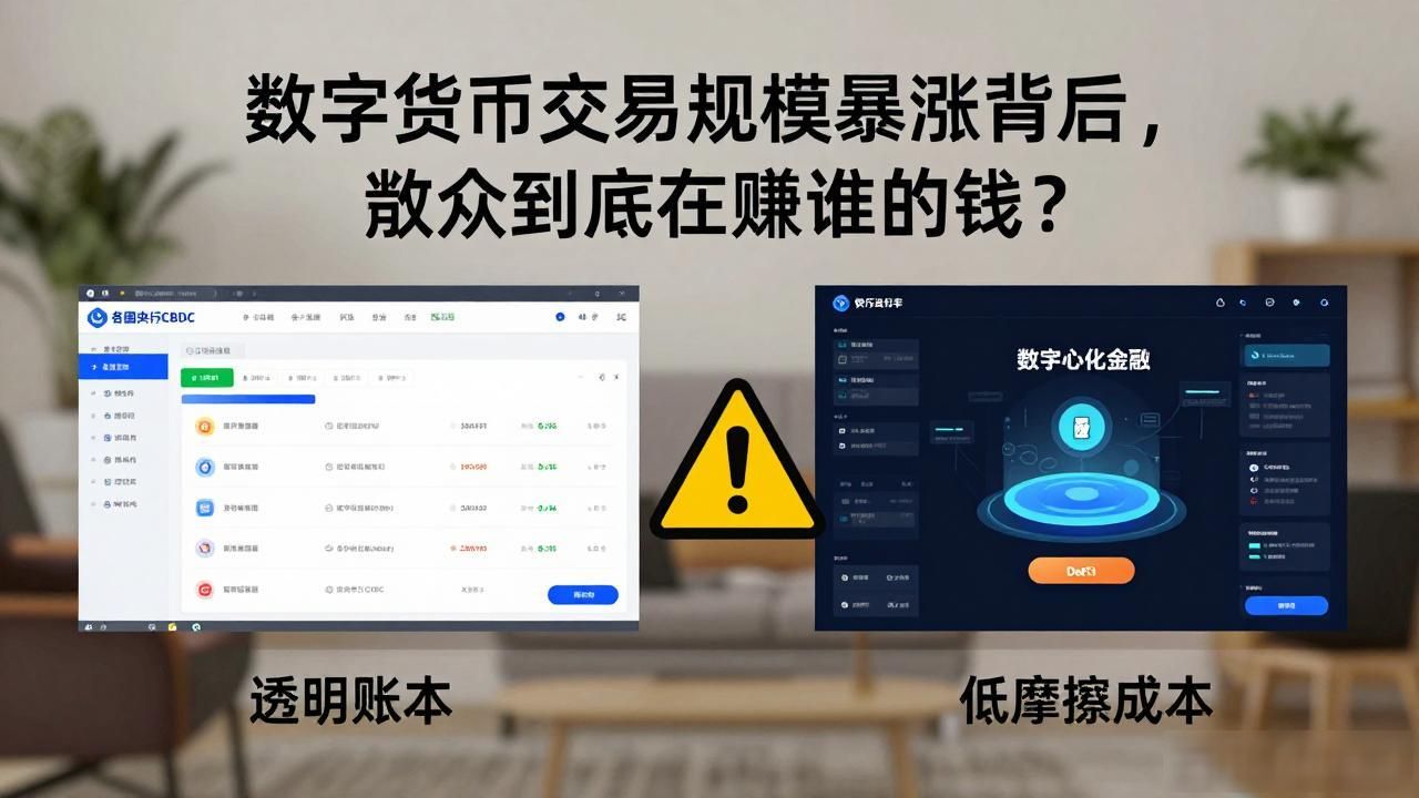 数字货币交易规模暴涨背后,散户到底在赚谁的钱?