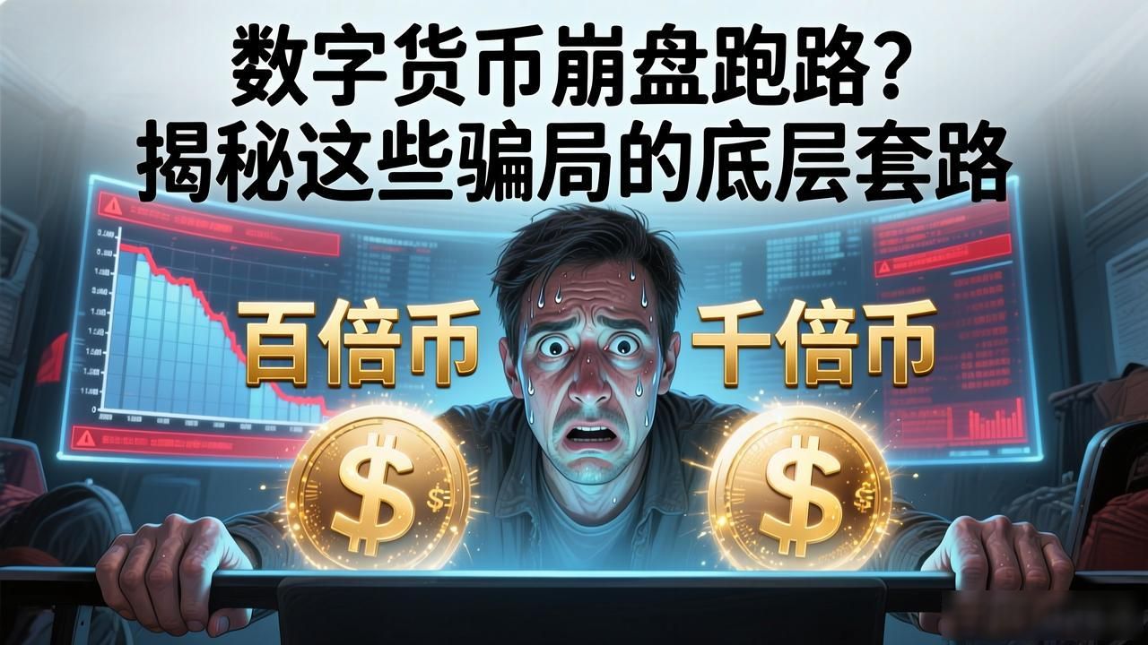 数字货币崩盘跑路?揭秘这些骗局的底层套路