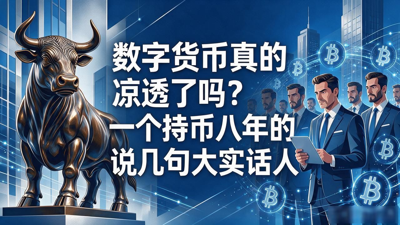 数字货币真的凉透了吗?一个持币八年的人说几句大实话