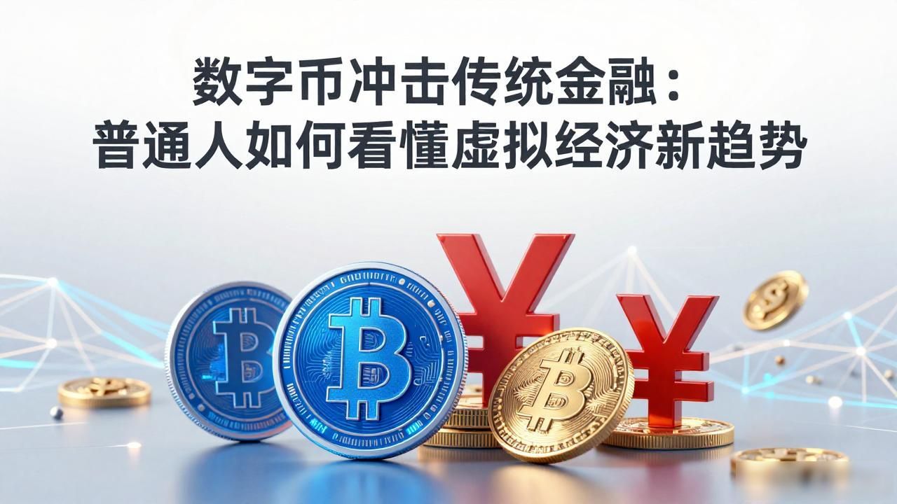 数字货币冲击传统金融:普通人如何看懂虚拟经济新趋势