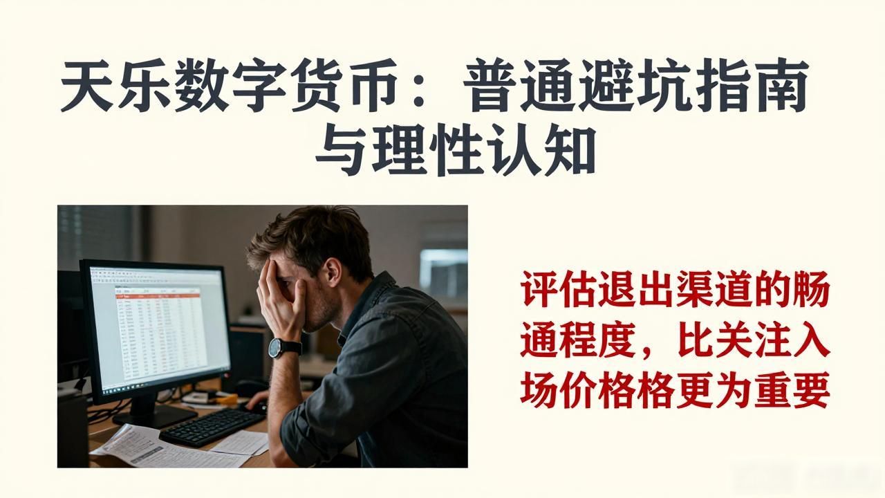 天乐数字货币:普通人避坑指南与理性认知