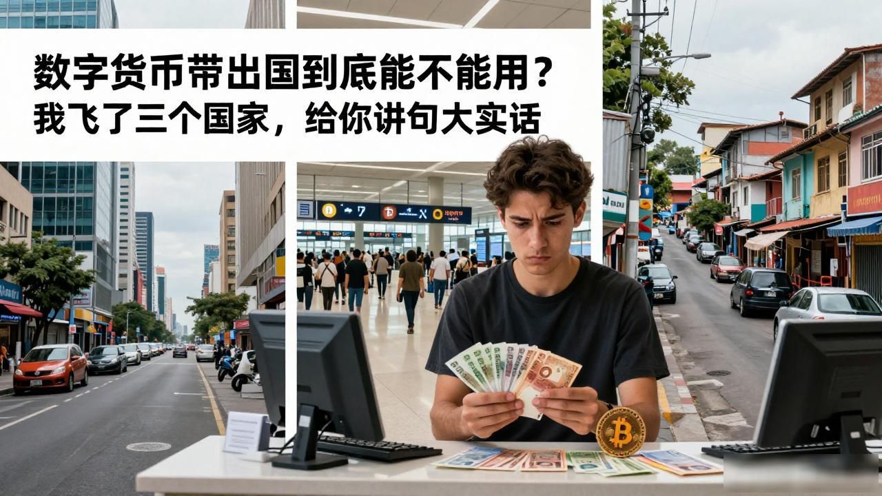 数字货币带出国到底能不能用?我飞了三个国家,给你讲句大实话