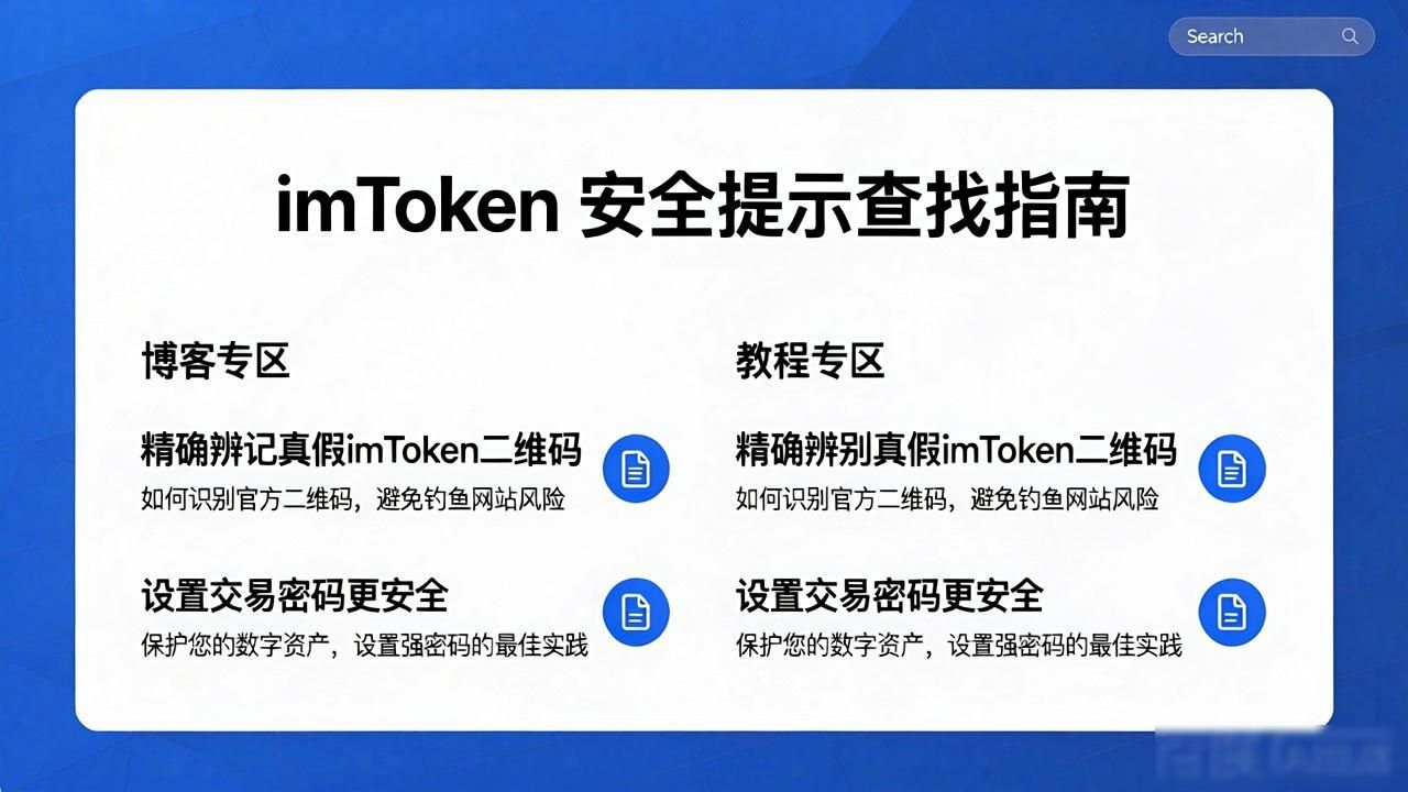 imToken官网安全提示查找指南