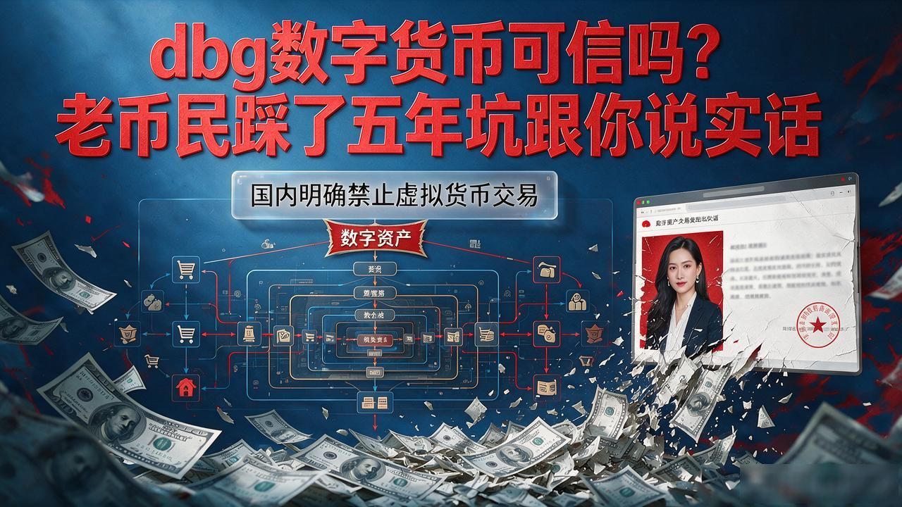 dbg数字货币可信吗?老币民踩了五年坑跟你说实话