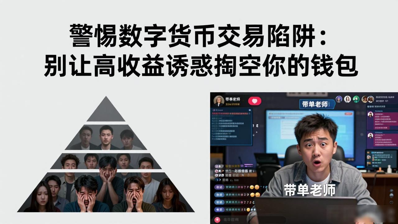 警惕数字货币交易陷阱:别让高收益诱惑掏空你的钱包