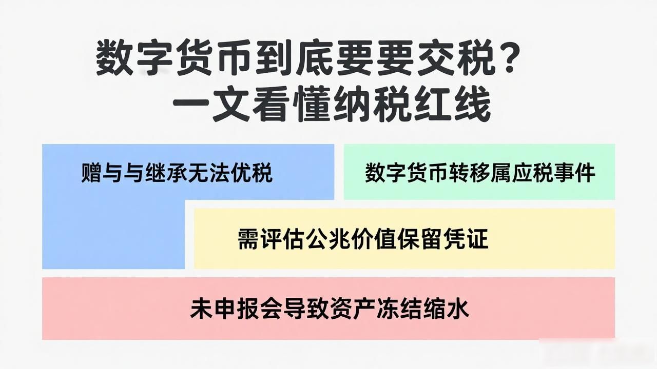 数字货币到底要不要交税?一文看懂纳税红线