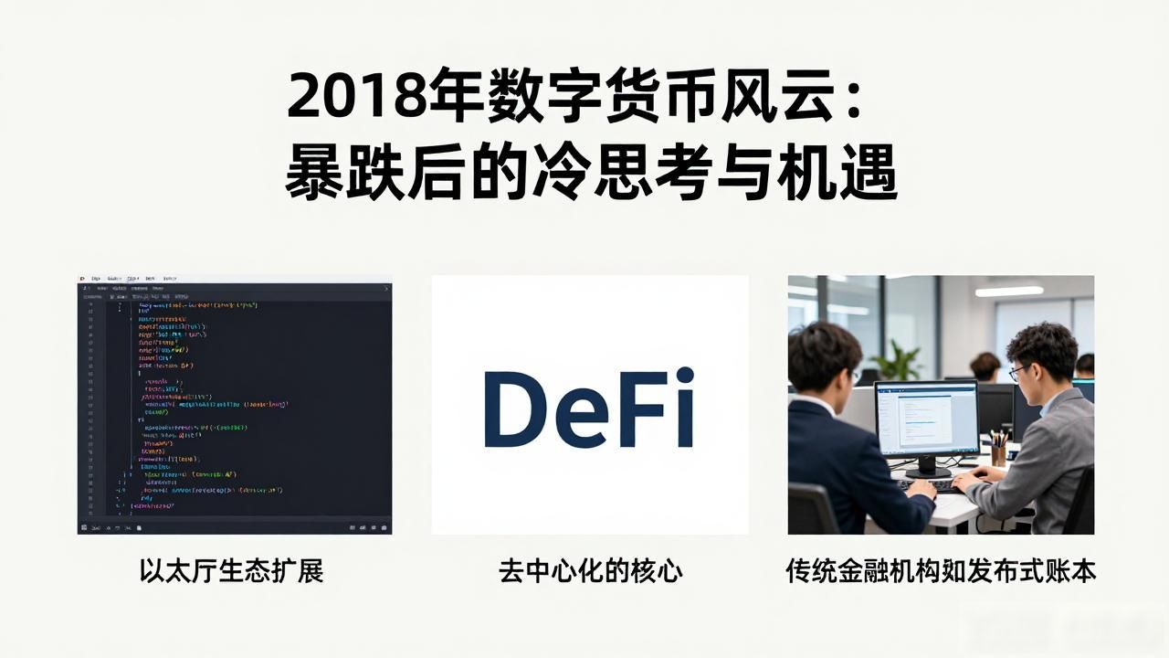 2018年数字货币风云:暴跌后的冷思考与机遇