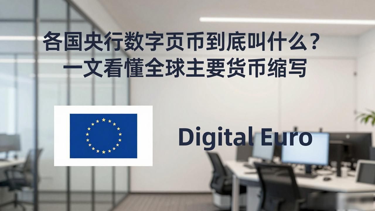 各国央行数字货币到底叫什么?一文看懂全球主要货币缩写