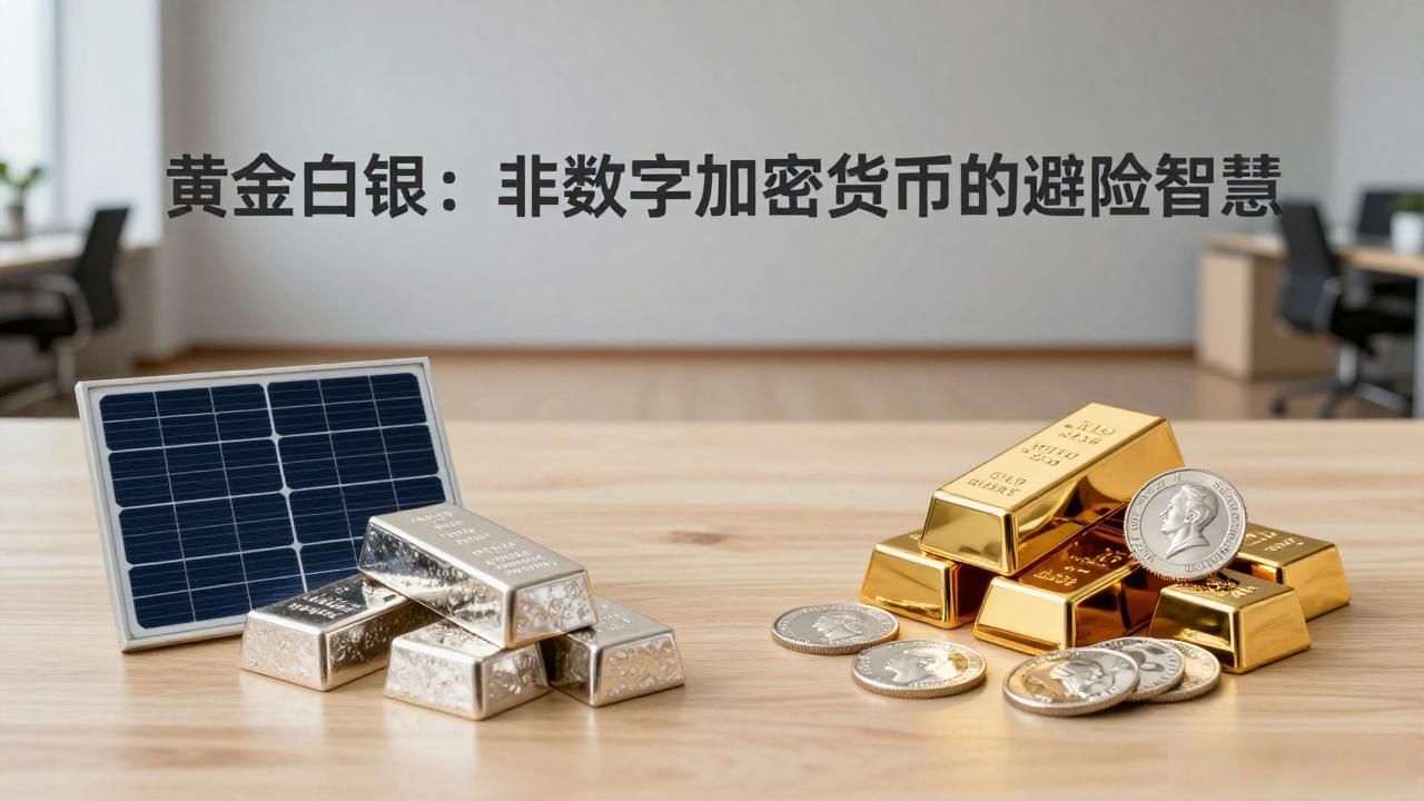黄金白银:非数字加密货币的避险智慧