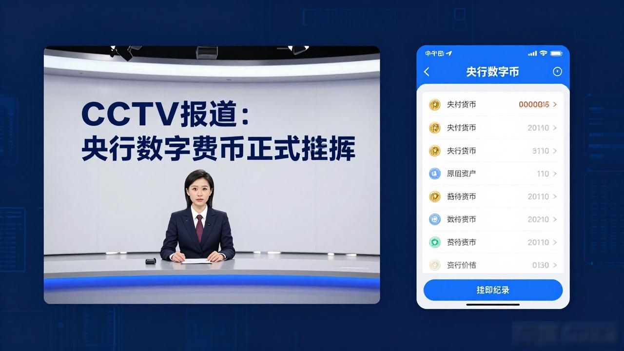 CCTV报道:央行数字货币正式挂牌,未来将如何改变我们的生活?