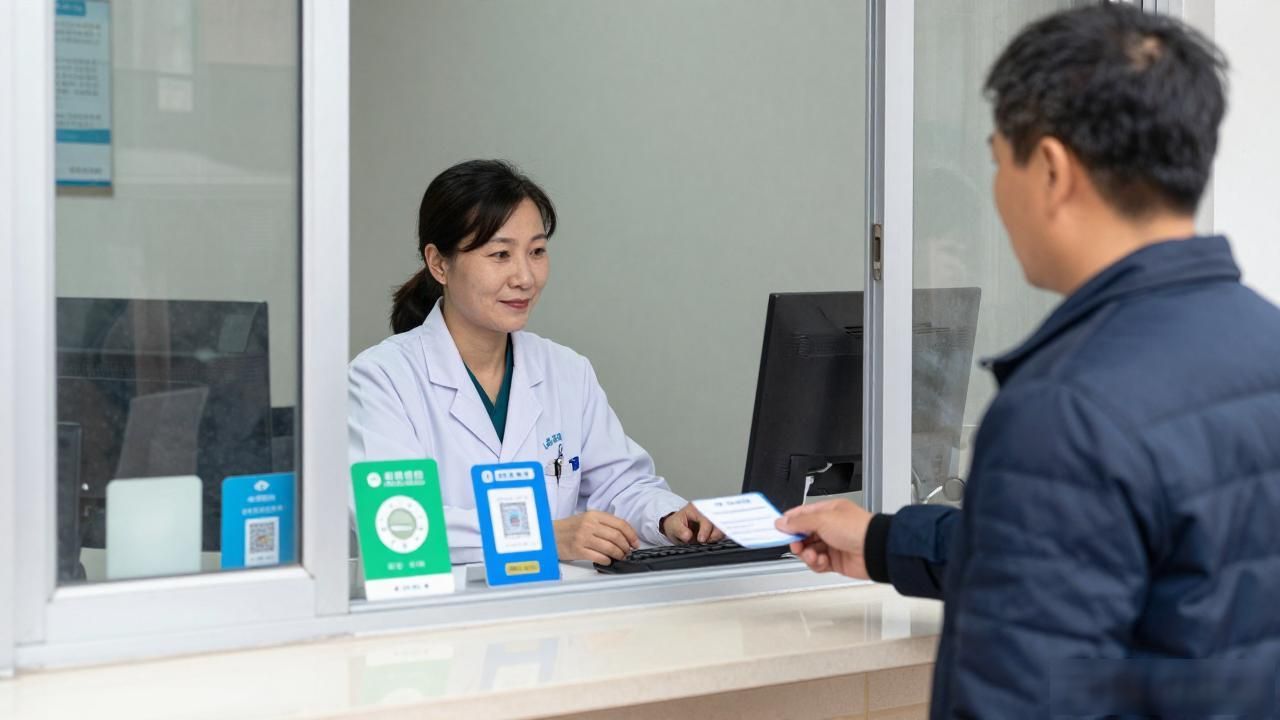 医院用数字货币吗?缴费窗口那个蓝白机器能不能扫