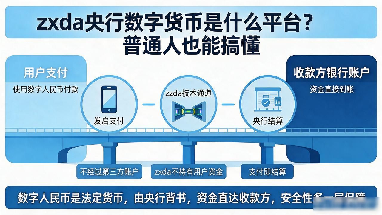 zxda央行数字货币是什么平台?普通人也能搞懂