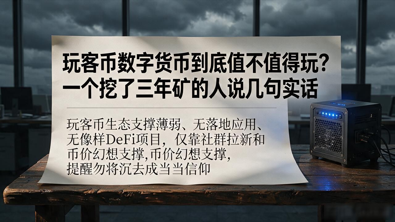 玩客币数字货币到底值不值得玩?一个挖了三年矿的人说几句实话