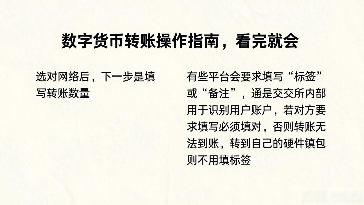 数字货币转账操作指南,看完就会