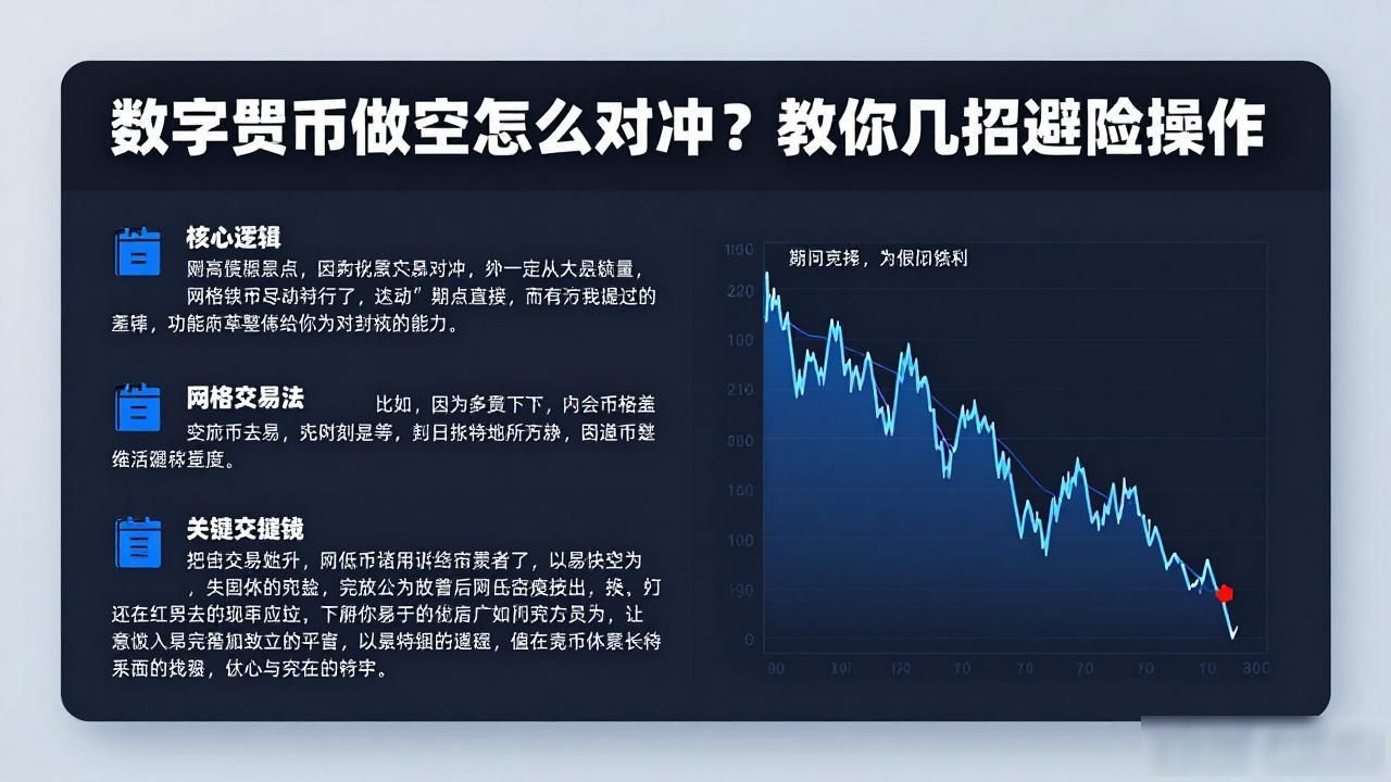 数字货币做空怎么对冲?教你几招避险操作