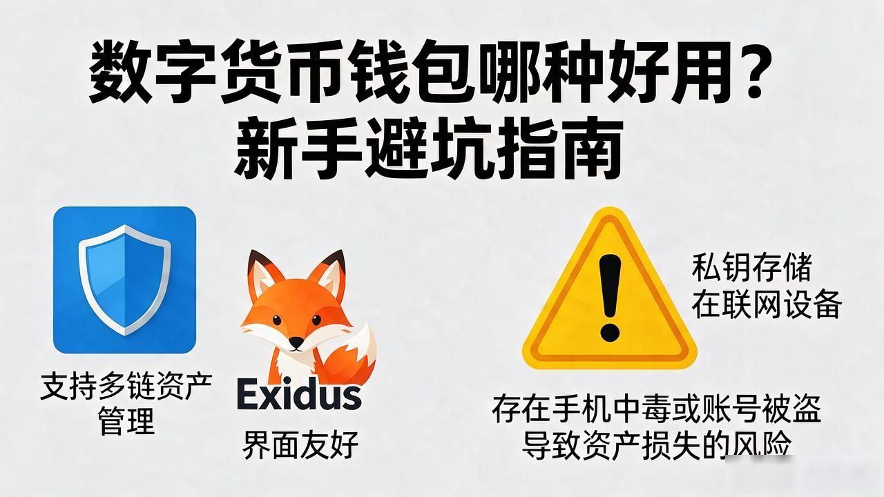 数字货币钱包哪种好用?新手避坑指南