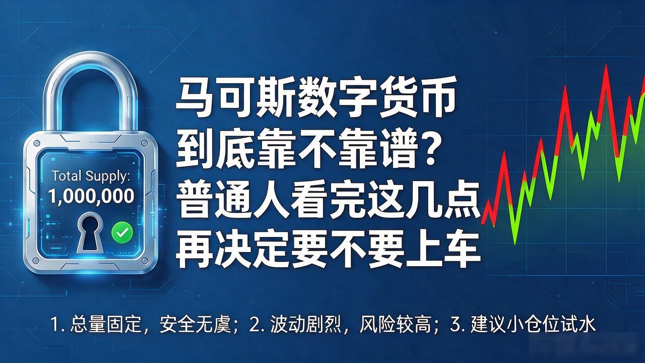 马可斯数字货币到底靠不靠谱?普通人看完这几点再决定要不要上车