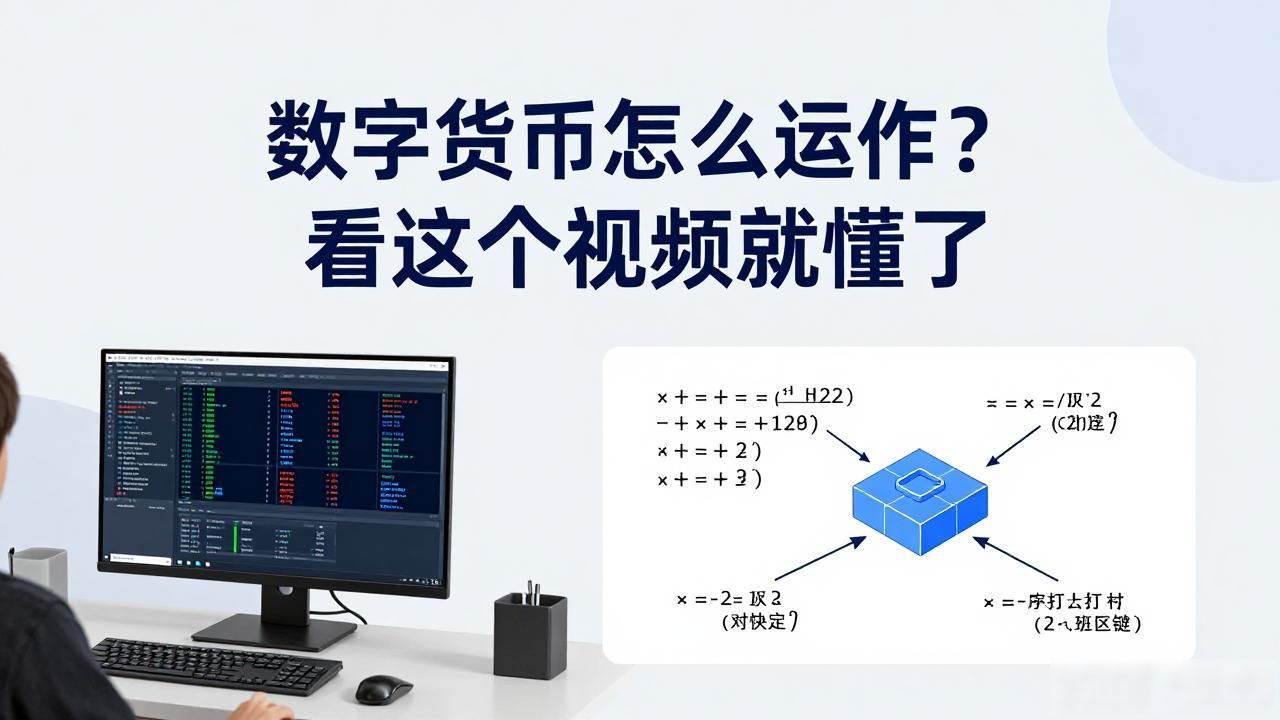 数字货币怎么运作?看这个视频就懂了