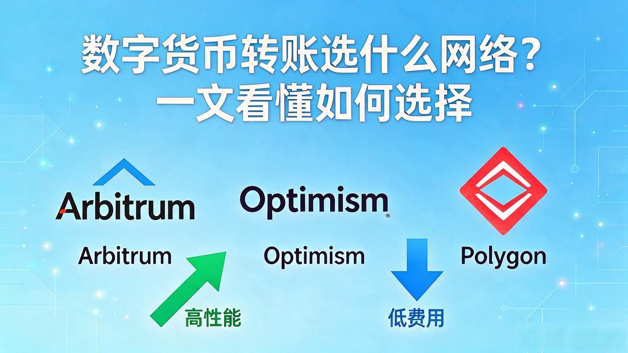 数字货币转账选什么网络?一文看懂如何选择