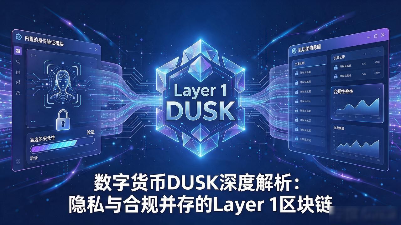 数字货币DUSK深度解析:隐私与合规并存的Layer 1区块链